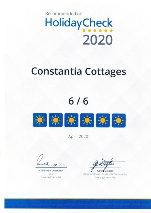 Constantia Cottages Exterior photo